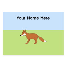 Red Fox. Business Cards