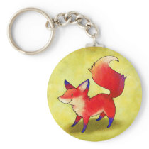 Red Fox Keychain keychains