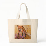Red Fox Wildlife Watercolor Bags