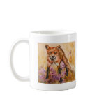 Red Fox Wildlife Watercolor Wildlife Coffee Mug