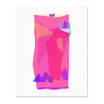 Red Gallery Wrapped Canvas