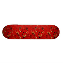 Red Geisha Kois Skateboard