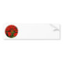 Red Geraniums Bumper Sticker