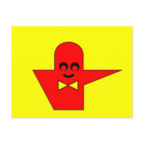 Red Ghost Post Cards