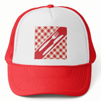 Red Gingham & Cutlery