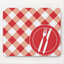 Red Gingham & Cutlery