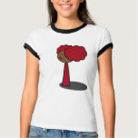 Red Girl Walking (Adult) t-shirts