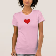 Red Glass Heart Shirt