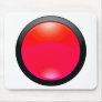 Red Glass Mouse Pad