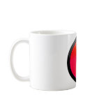 Red Glass Coffee Mug