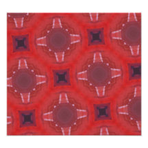 Red glass pattern photograph