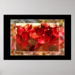 Red Glass Poster