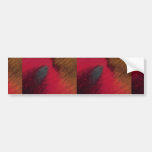 Red gleam bumper stickers