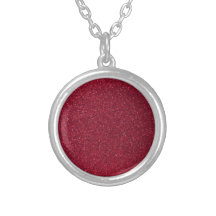 Red Glitter Pendant