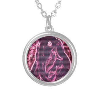 Red Glowing Elephant Necklace