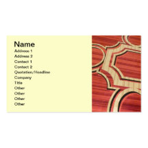 RED GOLD PATTERN CARPET LAS VEGAS CASINO RICH TEXT BUSINESS CARDS