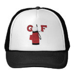 Red Golf Bag Golf Mesh Hat