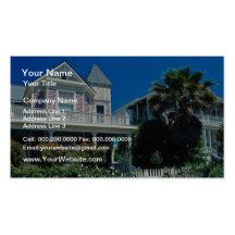 Red Gracious colonial district flowers Business Cards