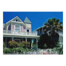 Red Gracious colonial district flowers Custom Announcements
