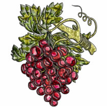 Red Grapes Magnet Cut Outs