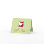 Red green dove peace on earth custom business logo cards