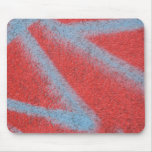 red grey paint mouse mat