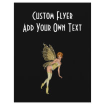 Red Haired 3D Pixie - Yellow Green Outfit