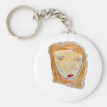 Red-Haired Girl Keychains