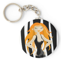 red-haired keychains