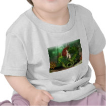 Red Haired Mermaid Baby T-Shirt