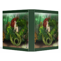 Red Haired Mermaid Binder