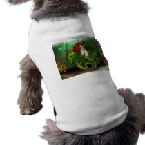Red Haired Mermaid Pet Shirt
