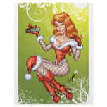 Red Head Ms Claus, Santa's wife by Al Rio flyers