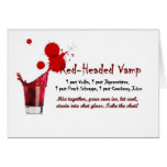 red-headed vamp drink recipe cards
