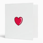 Red Heart 3 Ring Binders