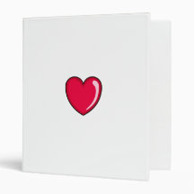 Red Heart 3 Ring Binders