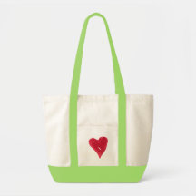 Red Heart Bag