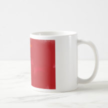 Red Heart Bust Mugs