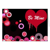 Red heart card
