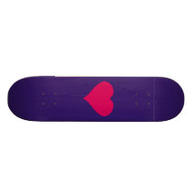 Red Heart Custom Skateboard