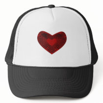 red heart hats