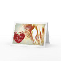Red Heart I Love You, Valentine's Day Card