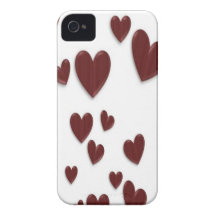 RED HEART IPHONE4 CASE Case-Mate iPhone 4 CASES