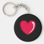 Red Heart Key Chain