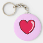 Red Heart Keychain