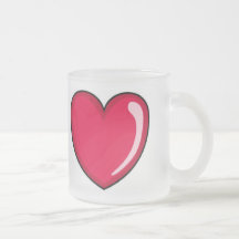 Red Heart Mug