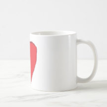 RED HEART MUG