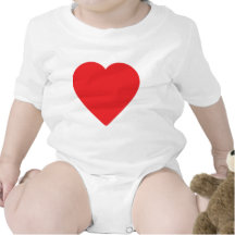red heart one baby bodysuit