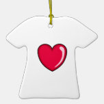 Red Heart Ornaments