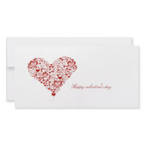 red heart, photocarte customisée